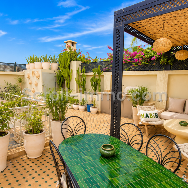 Riad coup de cœur 3 Chambres Titré Ksibat-Kasbah