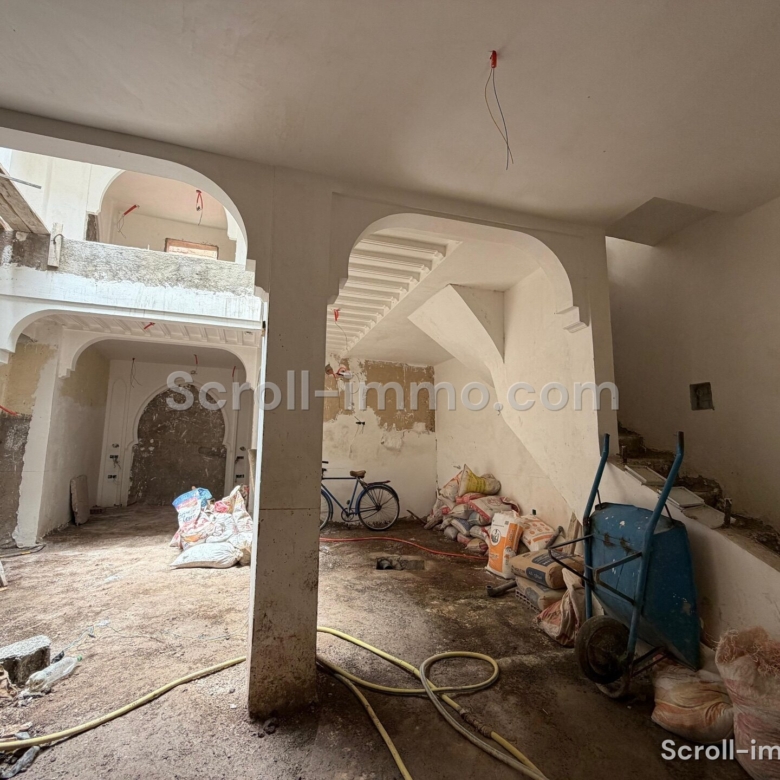 Riad neuf livraison dans 3 mois – 74m² à Bab Doukkala