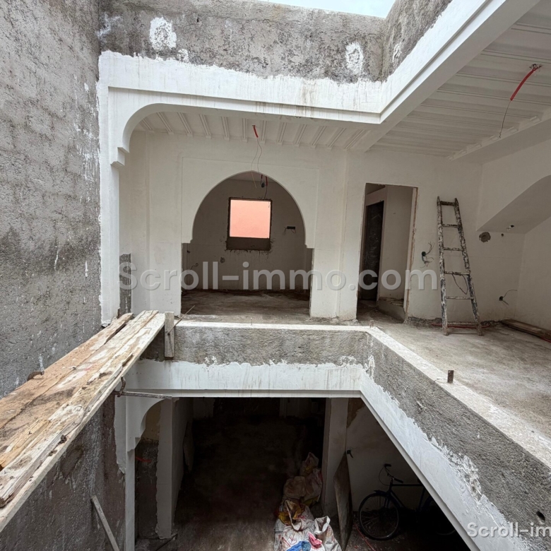 Riad neuf livraison dans 3 mois – 74m² à Bab Doukkala