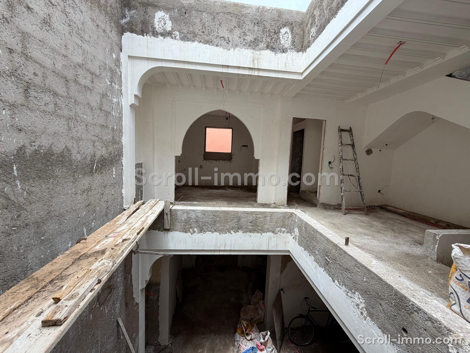 Riad neuf livraison dans 3 mois – 74m² à Bab Doukkala