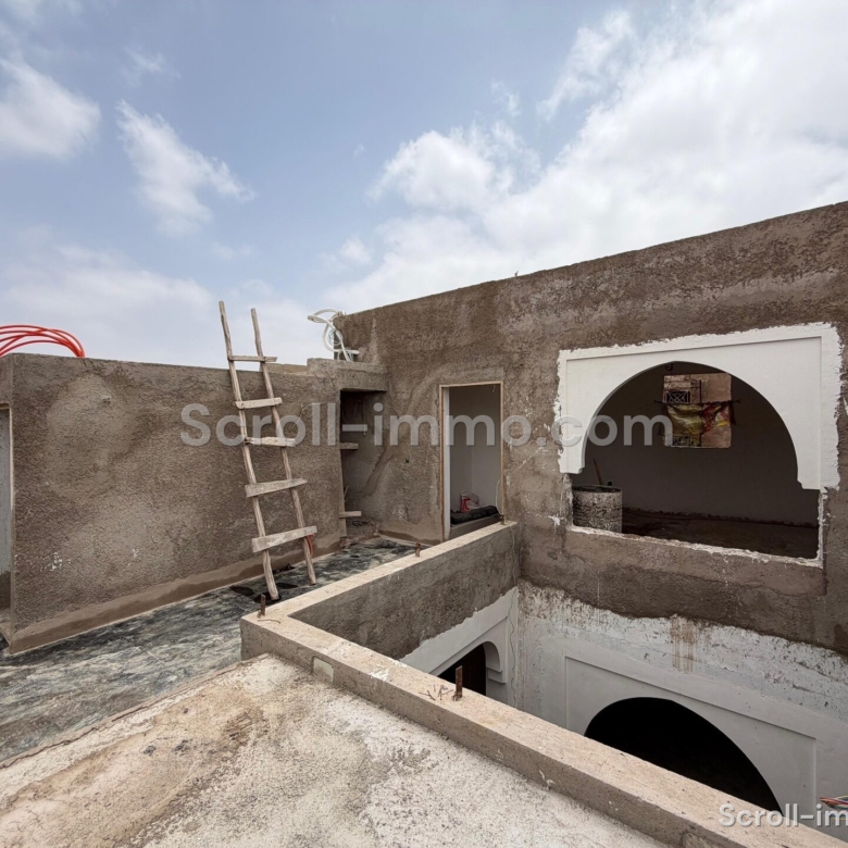 Riad neuf livraison dans 3 mois – 74m² à Bab Doukkala