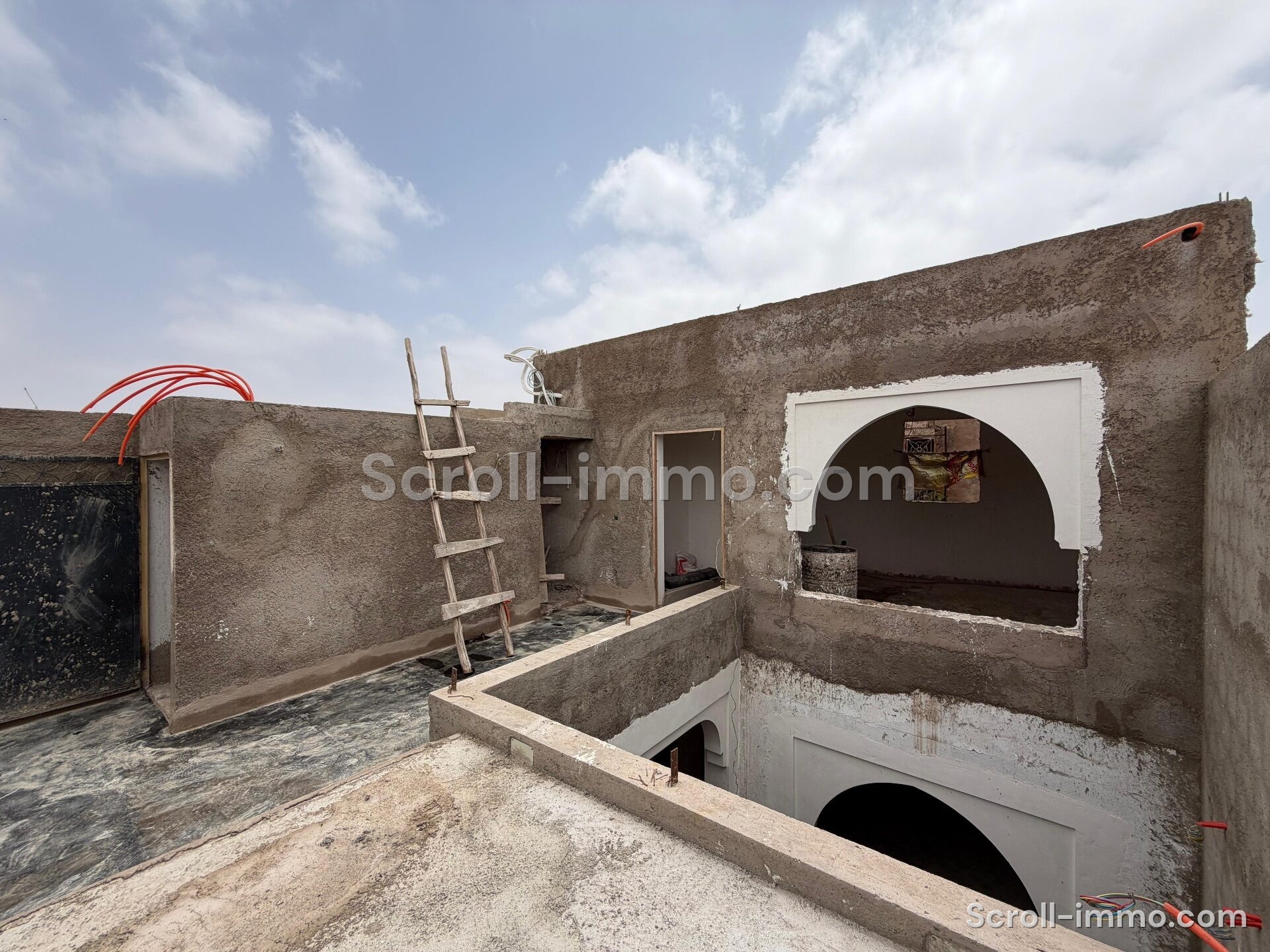 Riad neuf livraison dans 3 mois – 74m² à Bab Doukkala
