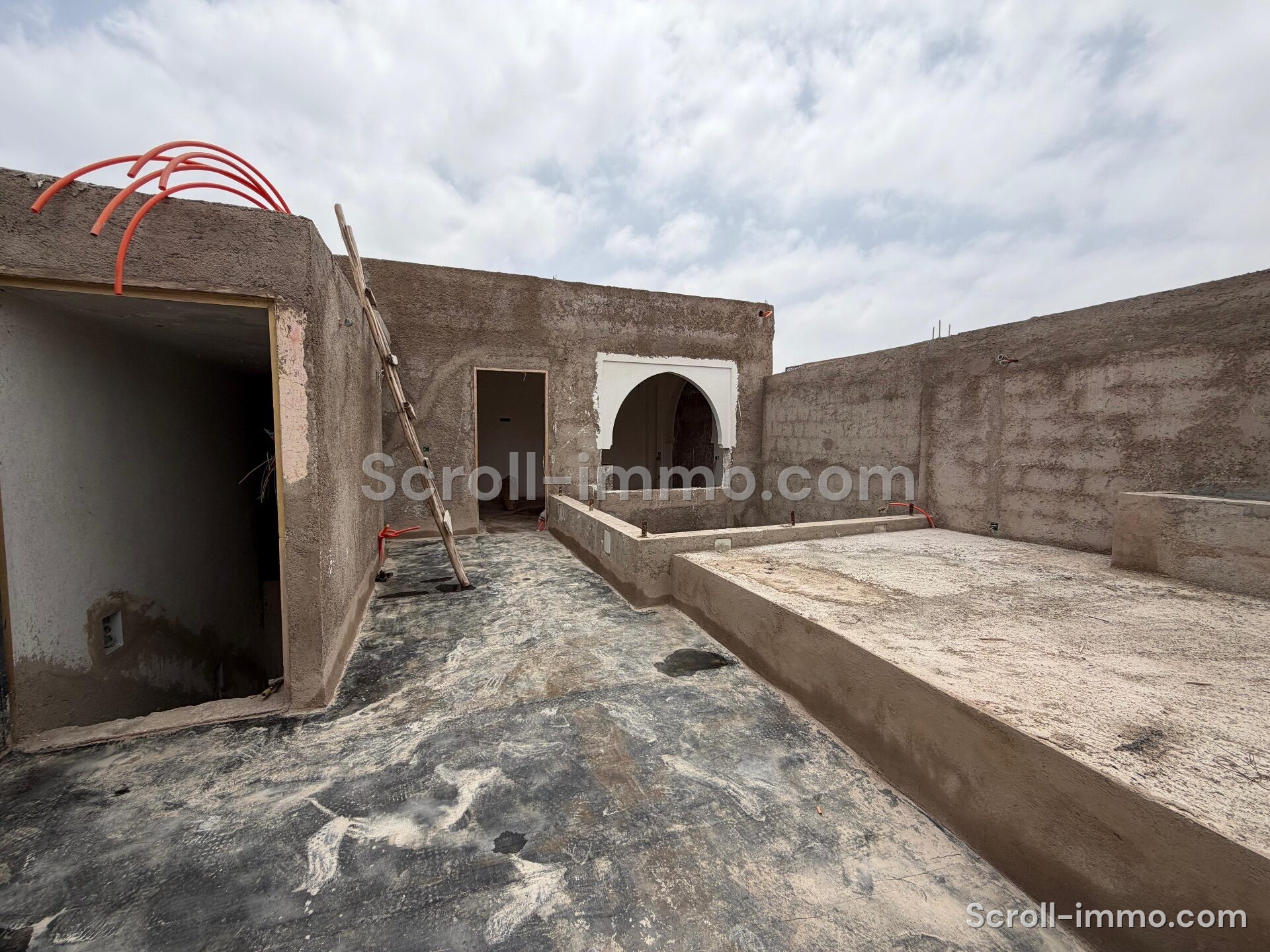 Riad neuf livraison dans 3 mois – 74m² à Bab Doukkala