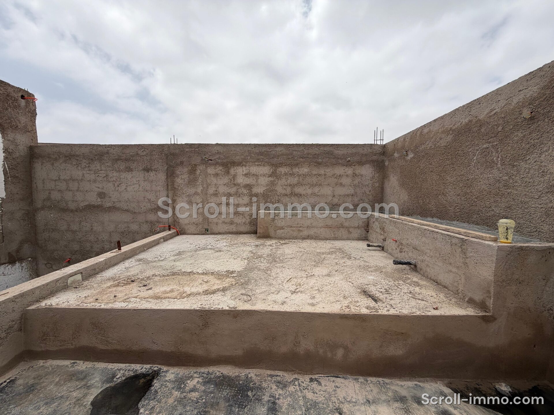 Riad neuf livraison dans 3 mois – 74m² à Bab Doukkala