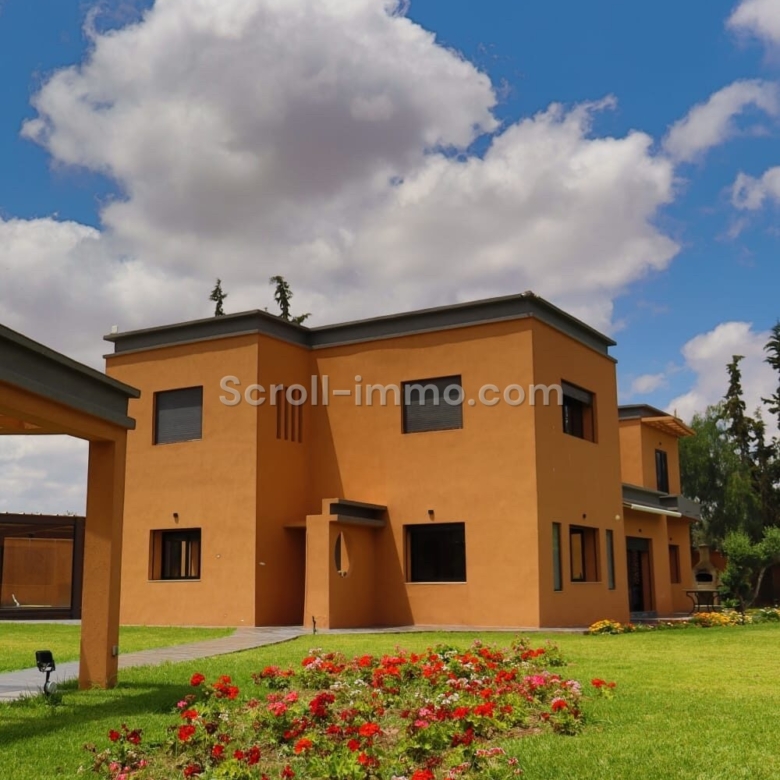 Villa contemporain – 380m² à Route d&rsquo;Ourika