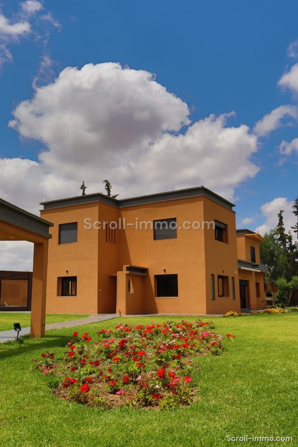 Villa contemporain – 380m² à Route d&rsquo;Ourika
