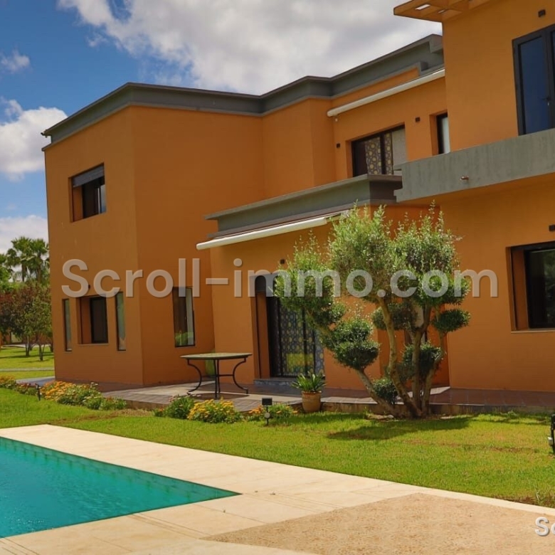 Villa contemporain – 380m² à Route d&rsquo;Ourika