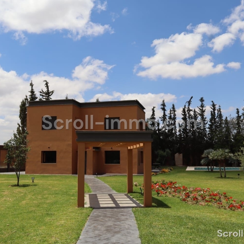 Villa contemporain – 380m² à Route d&rsquo;Ourika
