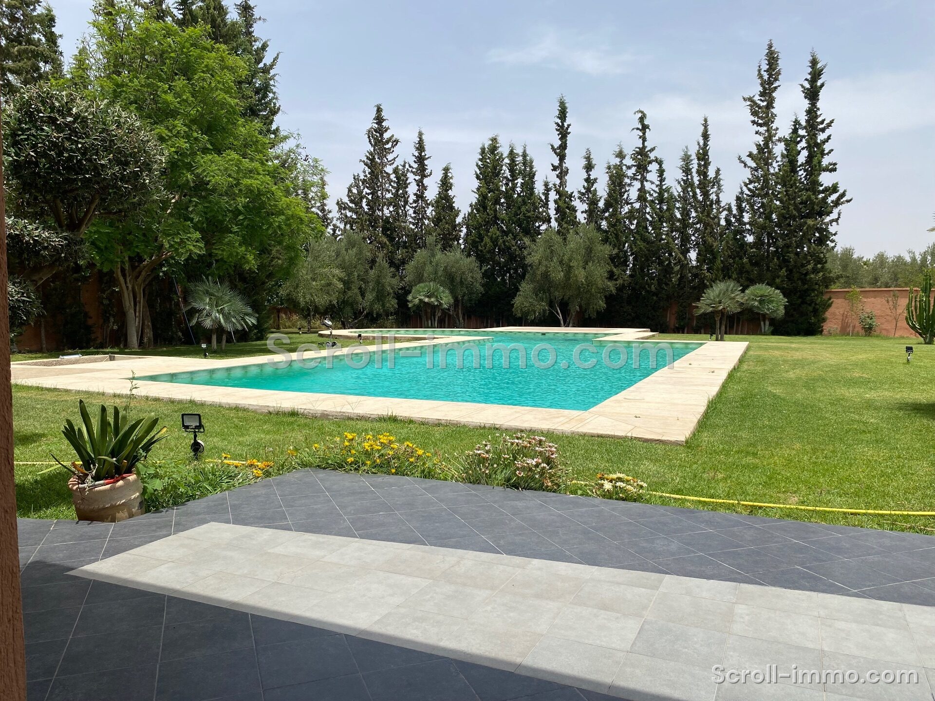 Villa contemporain – 380m² à Route d&rsquo;Ourika