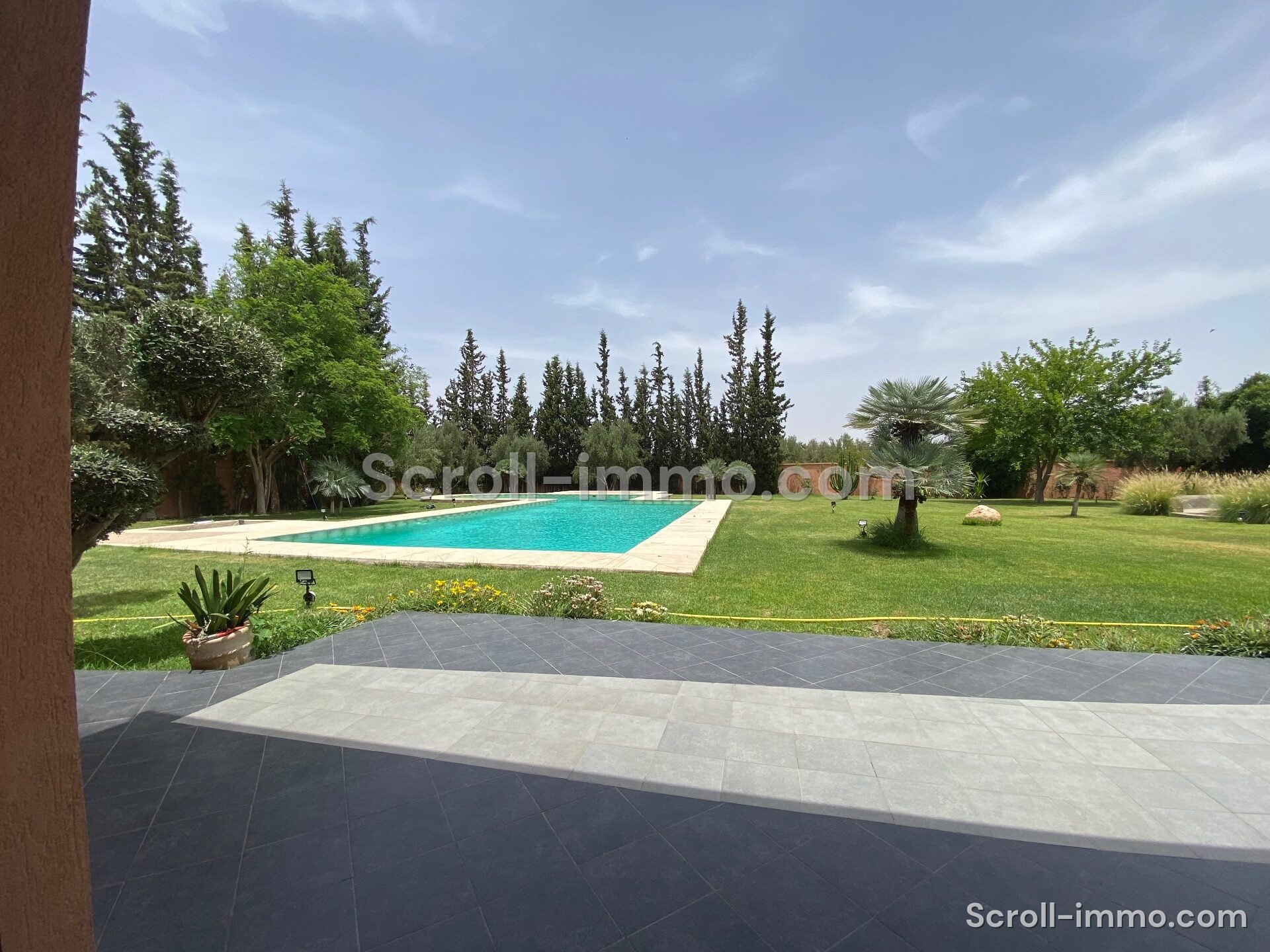 Villa contemporain – 380m² à Route d&rsquo;Ourika