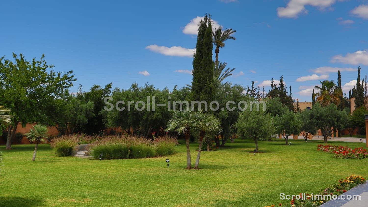 Villa contemporain – 380m² à Route d&rsquo;Ourika