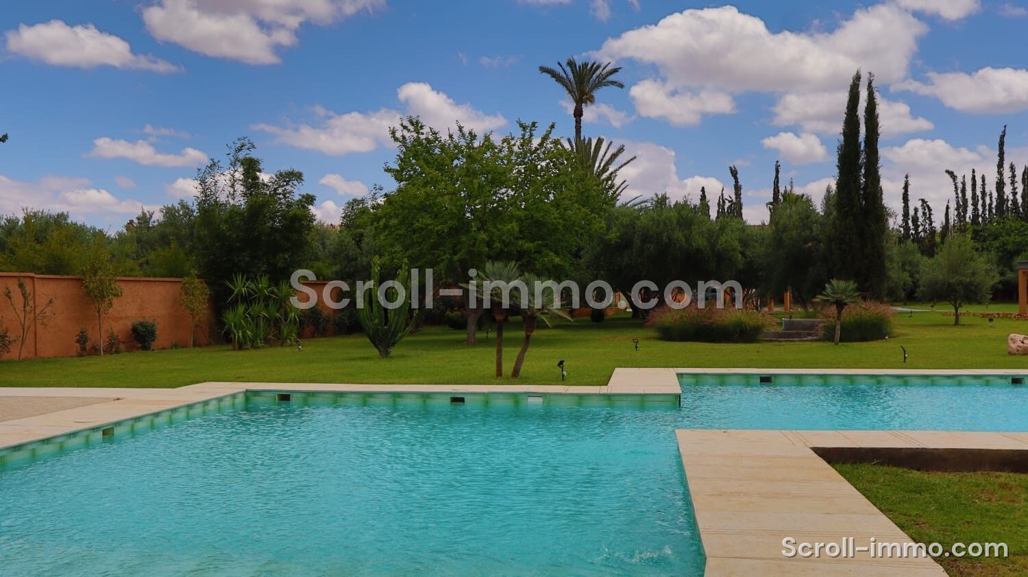 Villa contemporain – 380m² à Route d&rsquo;Ourika