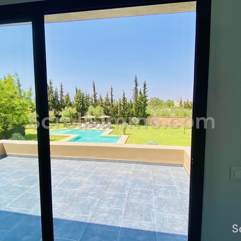 Villa contemporain – 380m² à Route d&rsquo;Ourika