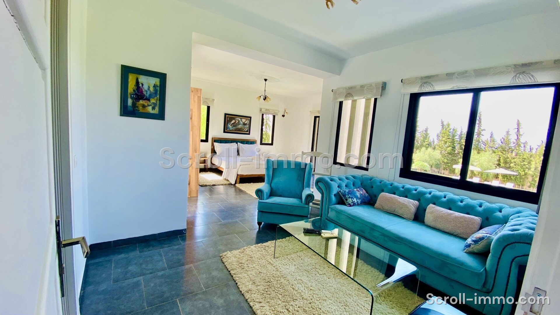 Villa contemporain – 380m² à Route d&rsquo;Ourika