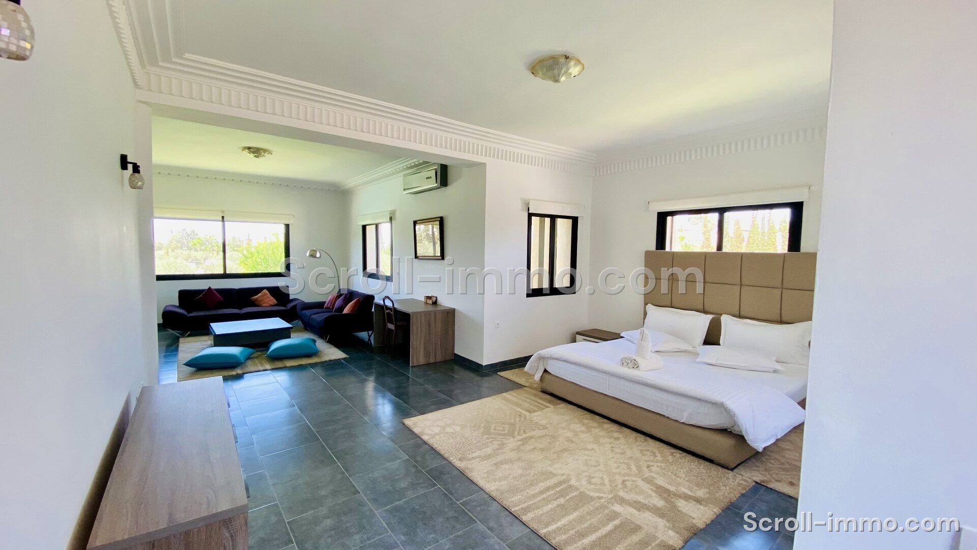 Villa contemporain – 380m² à Route d&rsquo;Ourika