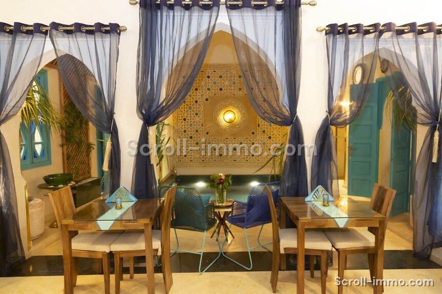 Riad clé en main en exploitation 4 Chambres – Riad Laarouss