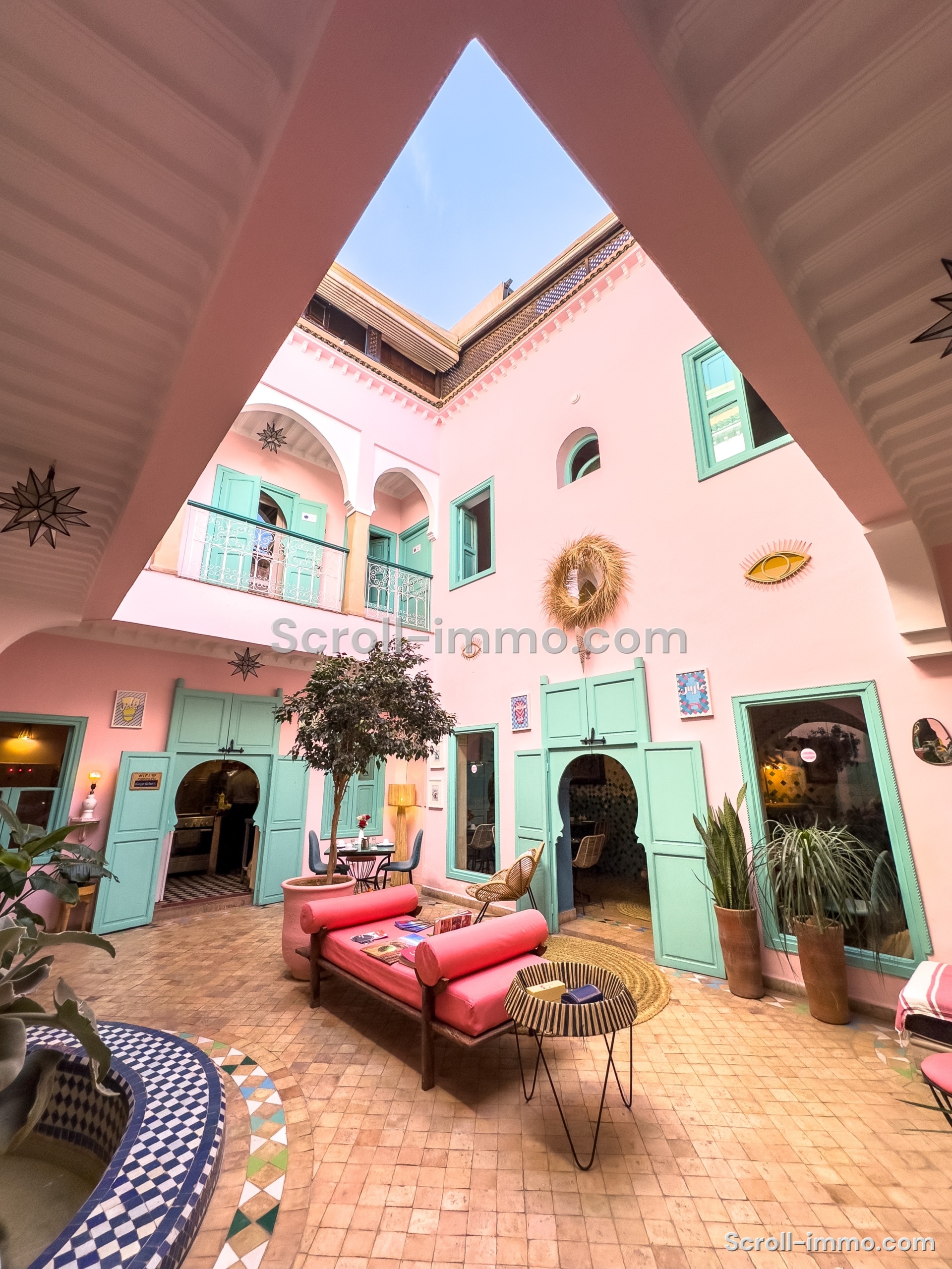Riad 7 suites, en exploitation à forte rentabilité – Bab Doukkala