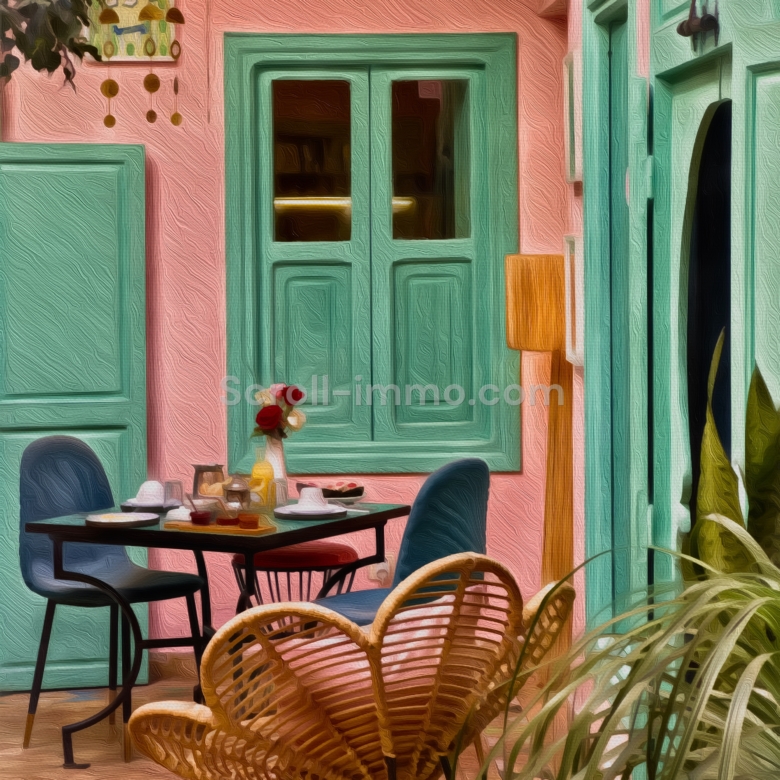 Riad 7 suites, en exploitation à forte rentabilité – Bab Doukkala