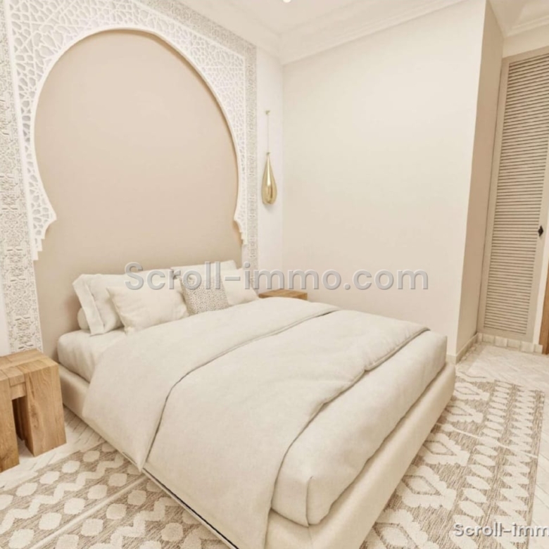 Riad de luxe titré – 112 m² au sol – 4 chambres – Médina de Marrakech