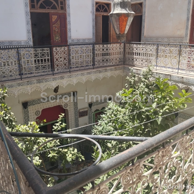 Riad 280m² Titré 8 chambres – Quartier Bahia
