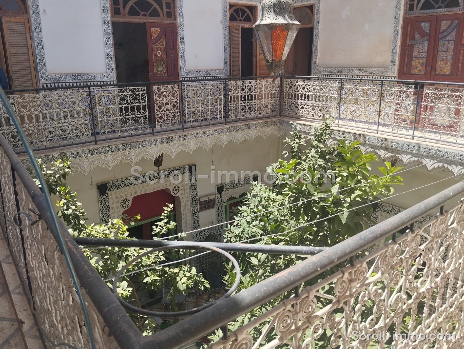 Riad 280m² Titré 8 chambres – Quartier Bahia