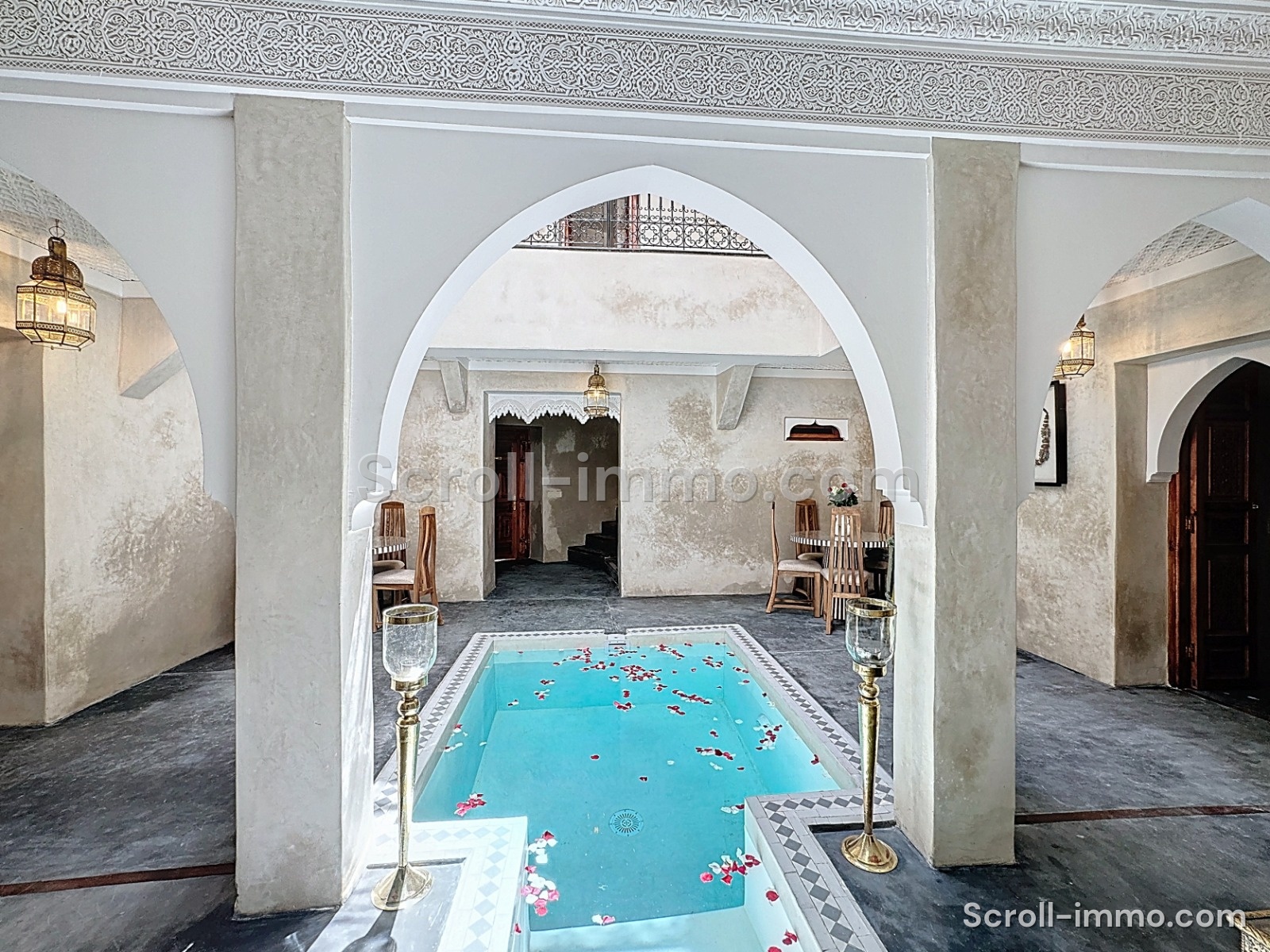 Riad 114m2 titre et déjà rénové à Ben saleh