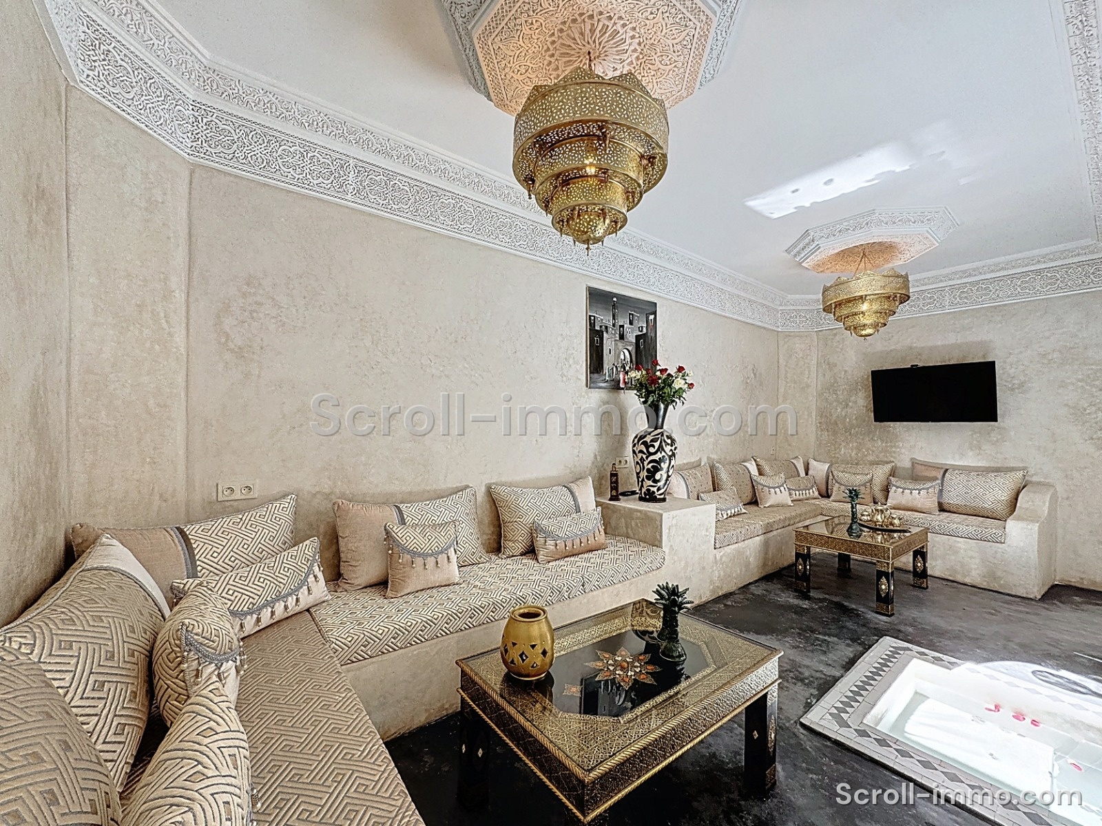 Riad 114m2 titre et déjà rénové à Ben saleh