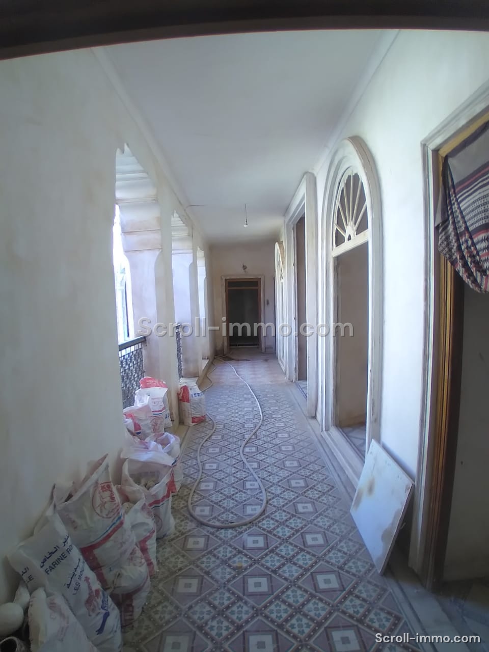 Grand Riad Titré – 401m2 a rénover – Zaouia