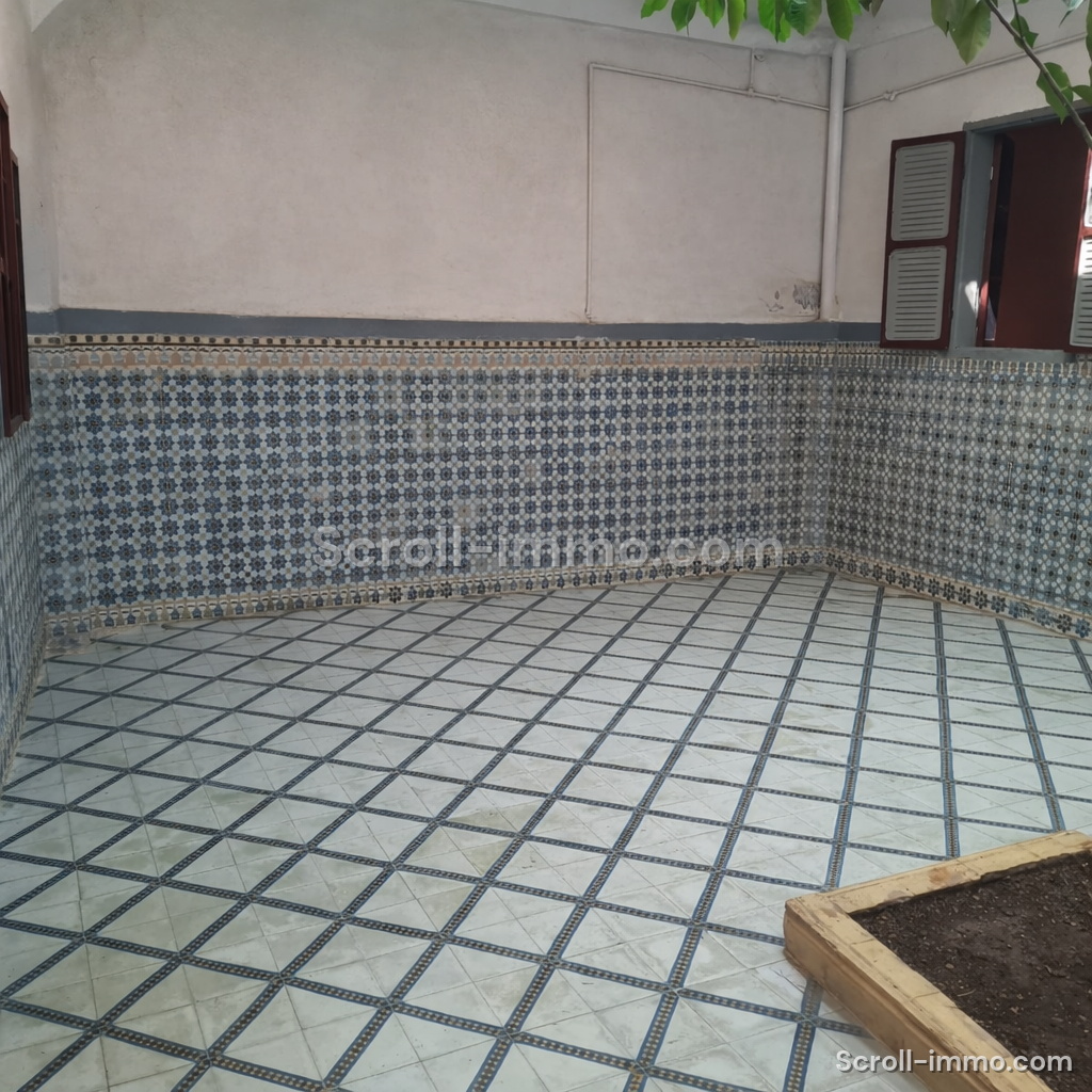 Riad 119m2 Titré a renover – Bab Doukkala