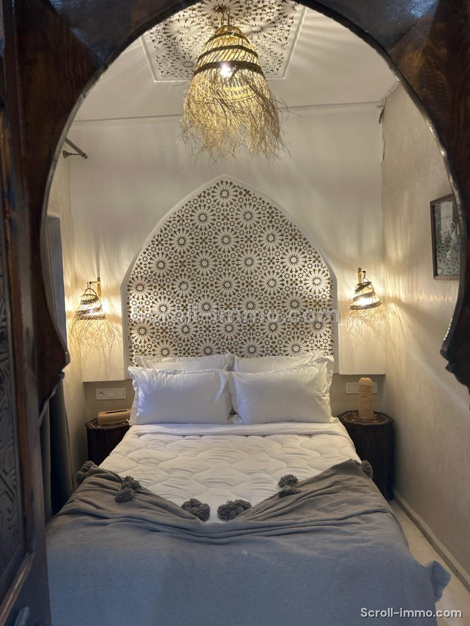 Belle Douiria neuve à vendre – 4 suites – Quartier Derb Dabachi, Médina de Marrakech