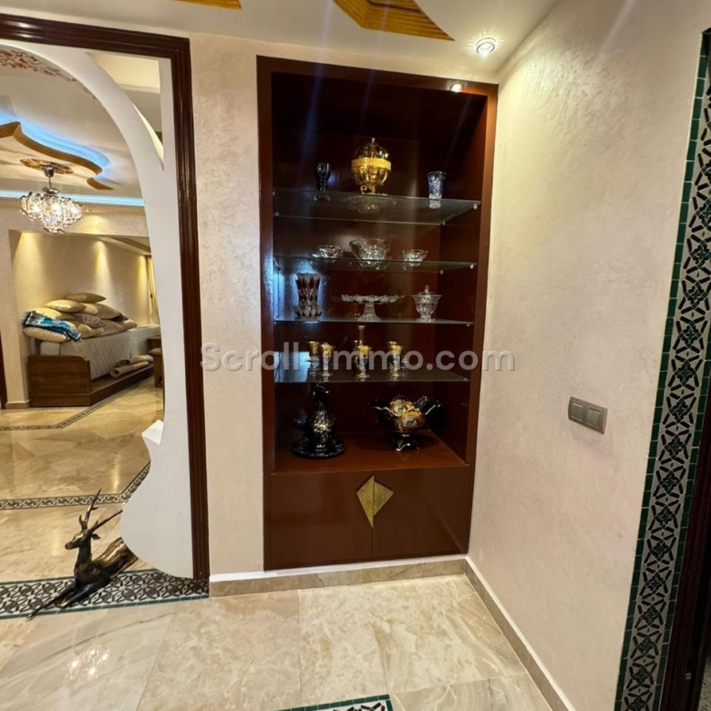 Appartement 138m² à Gueliz, titré meublé