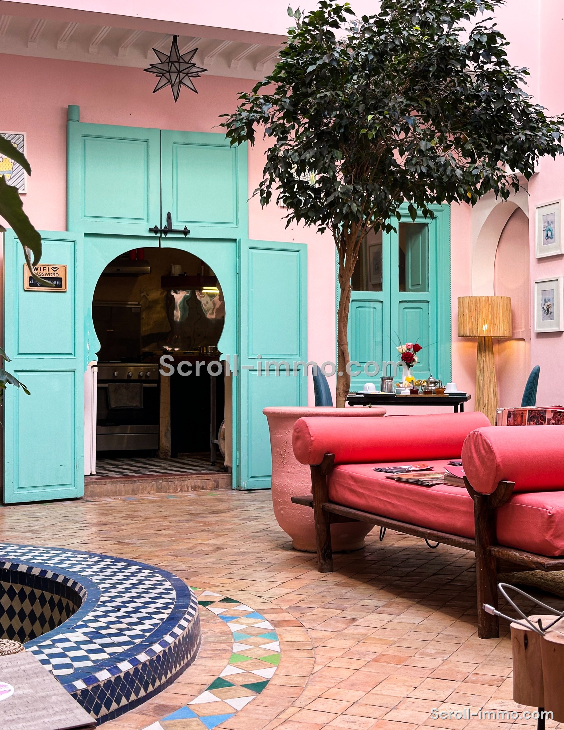 Riad 7 suites, en exploitation à forte rentabilité – Bab Doukkala