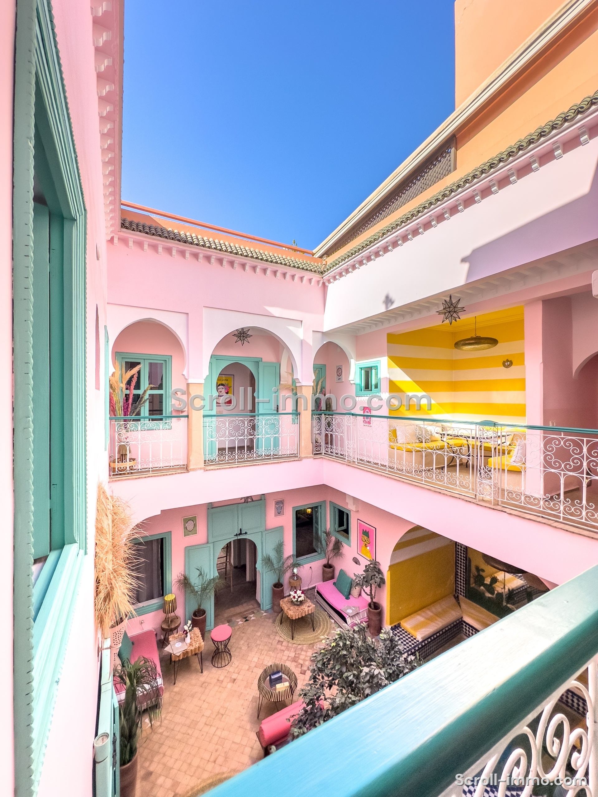 Riad 7 suites, en exploitation à forte rentabilité – Bab Doukkala