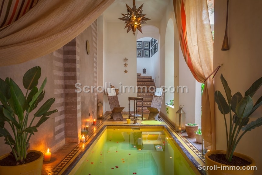 Riad Maison d’Hôtes à vendre – 6 Suites  Bab Doukkala
