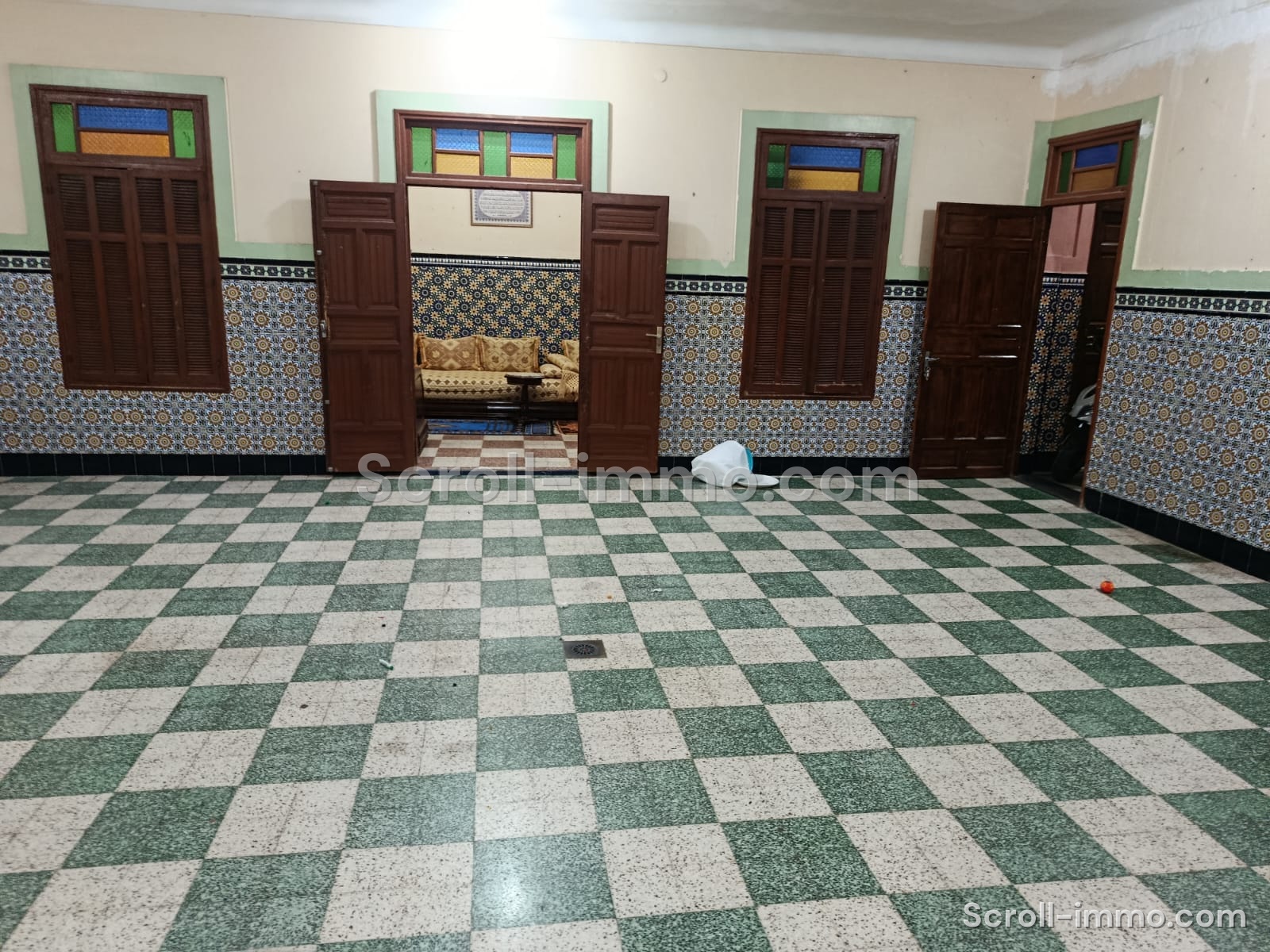 Riad 170m2 a rénové arts ghzail