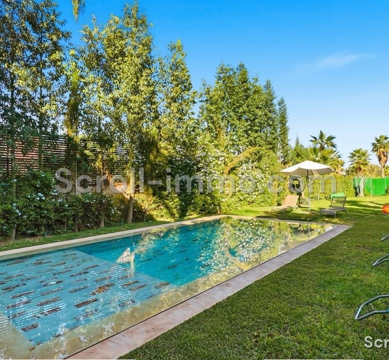 Villa de standing au Golf Argan – 4 Suites