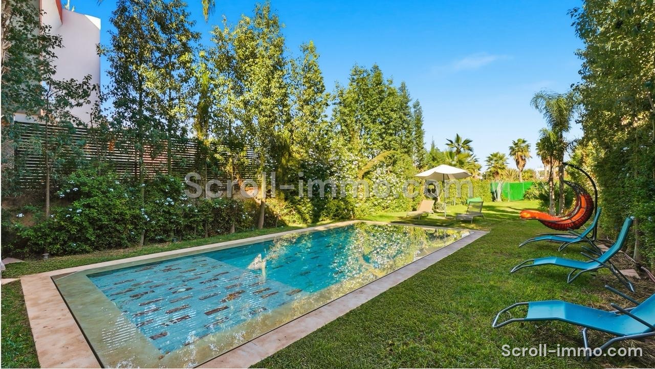 Villa de standing au Golf Argan – 4 Suites
