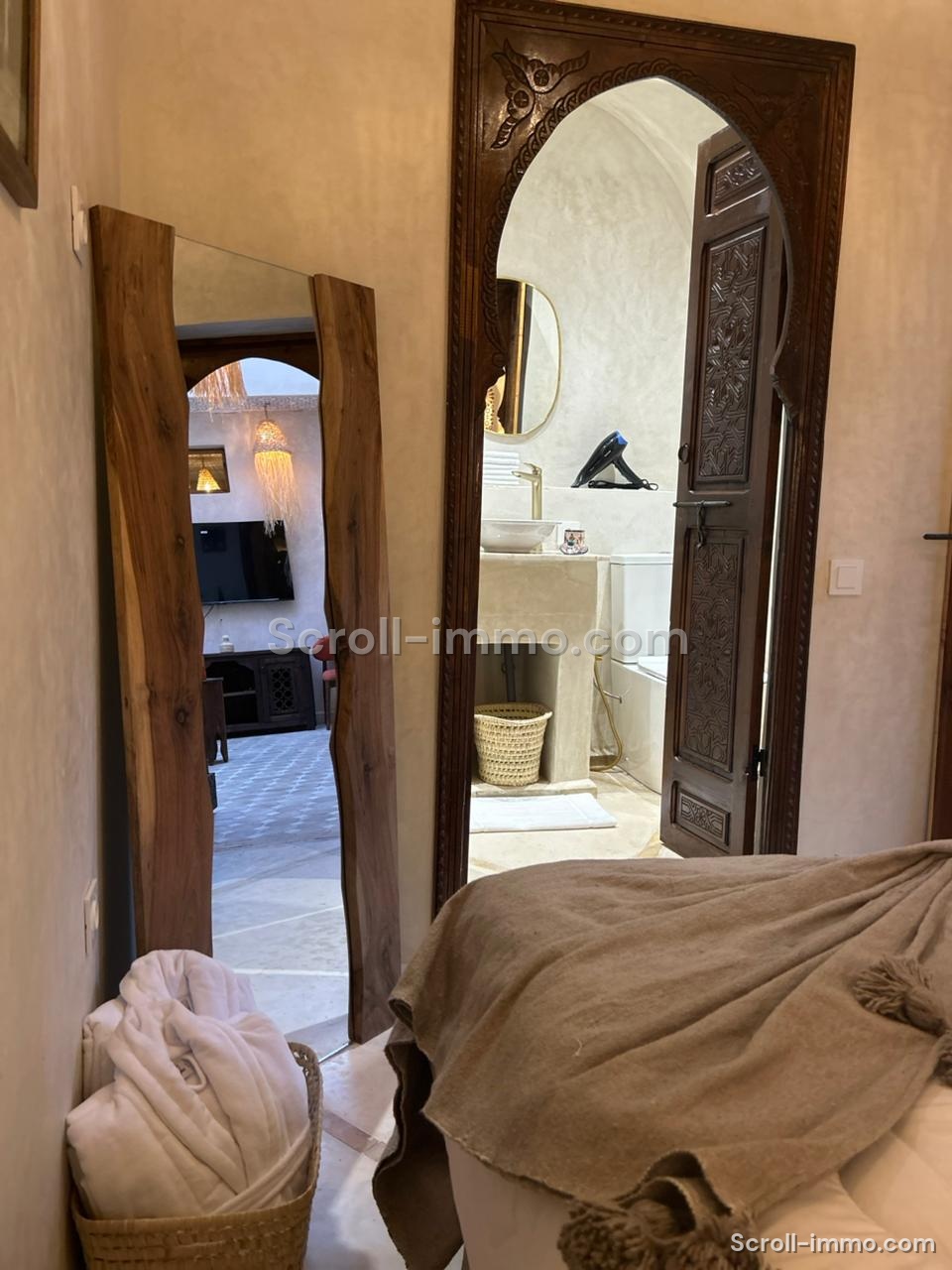 Belle Douiria neuve à vendre – 4 suites – Quartier Derb Dabachi, Médina de Marrakech