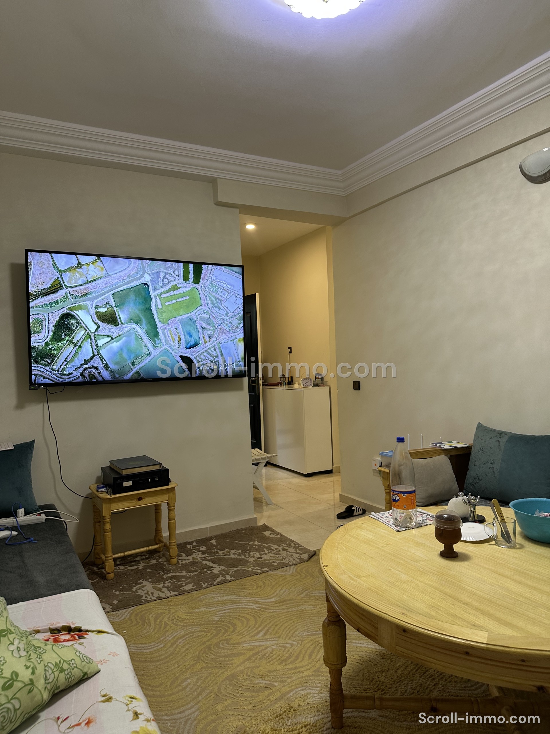 Appartement 61m² – 2 chambres – Quartier Mabrouka