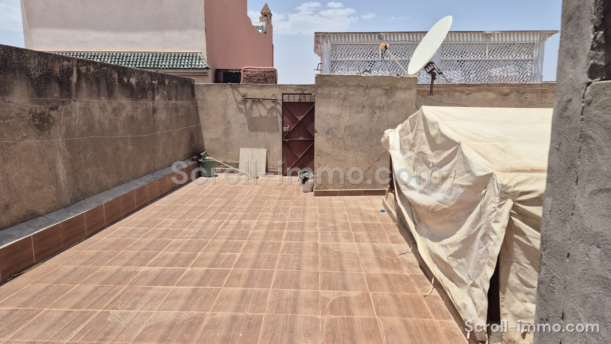 Riad Melkia 120m² à Rénover à Bab Doukkala