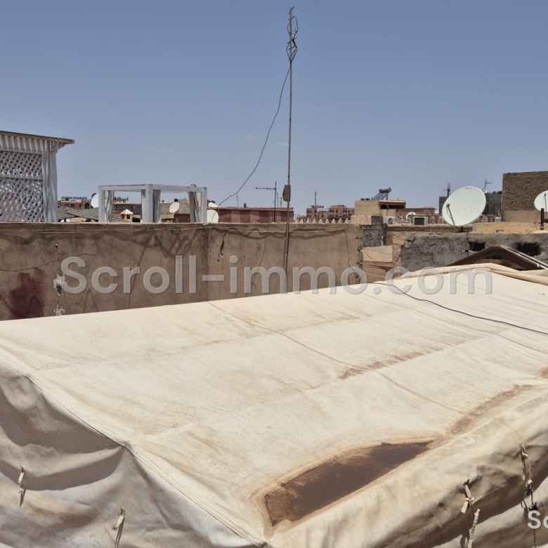 Riad Melkia 120m² à Rénover à Bab Doukkala