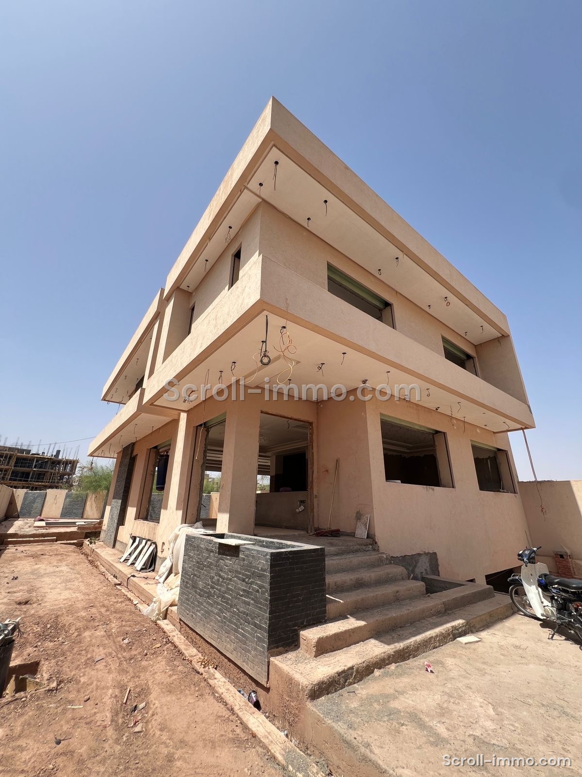 Villa Semi-Fini à Targa projet les Portes Marrakech