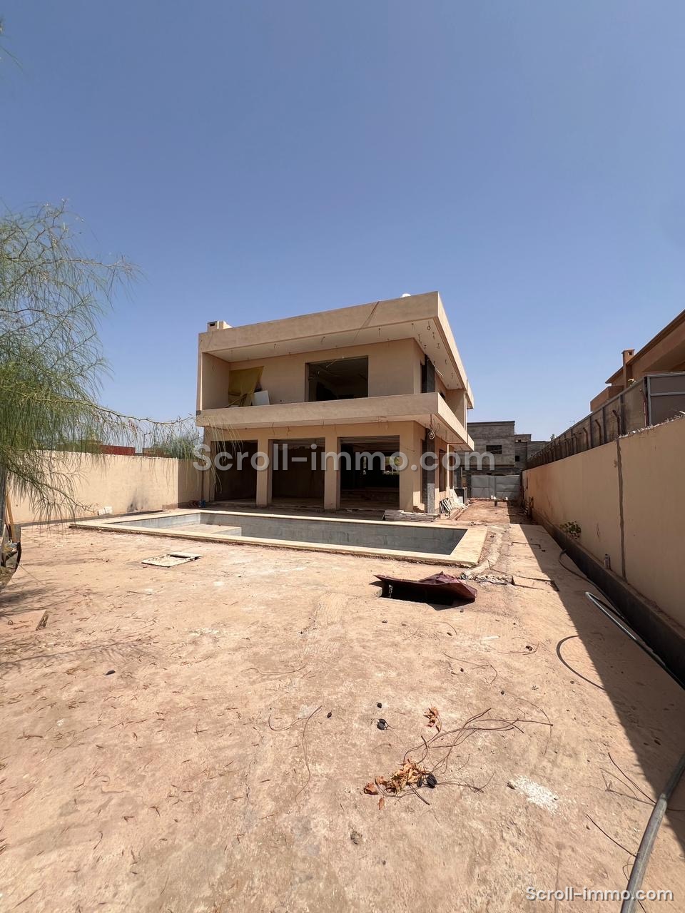 Villa Semi-Fini à Targa projet les Portes Marrakech