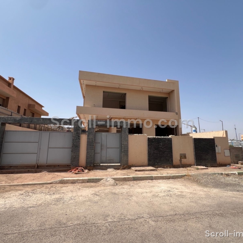 Villa Semi-Fini à Targa projet les Portes Marrakech