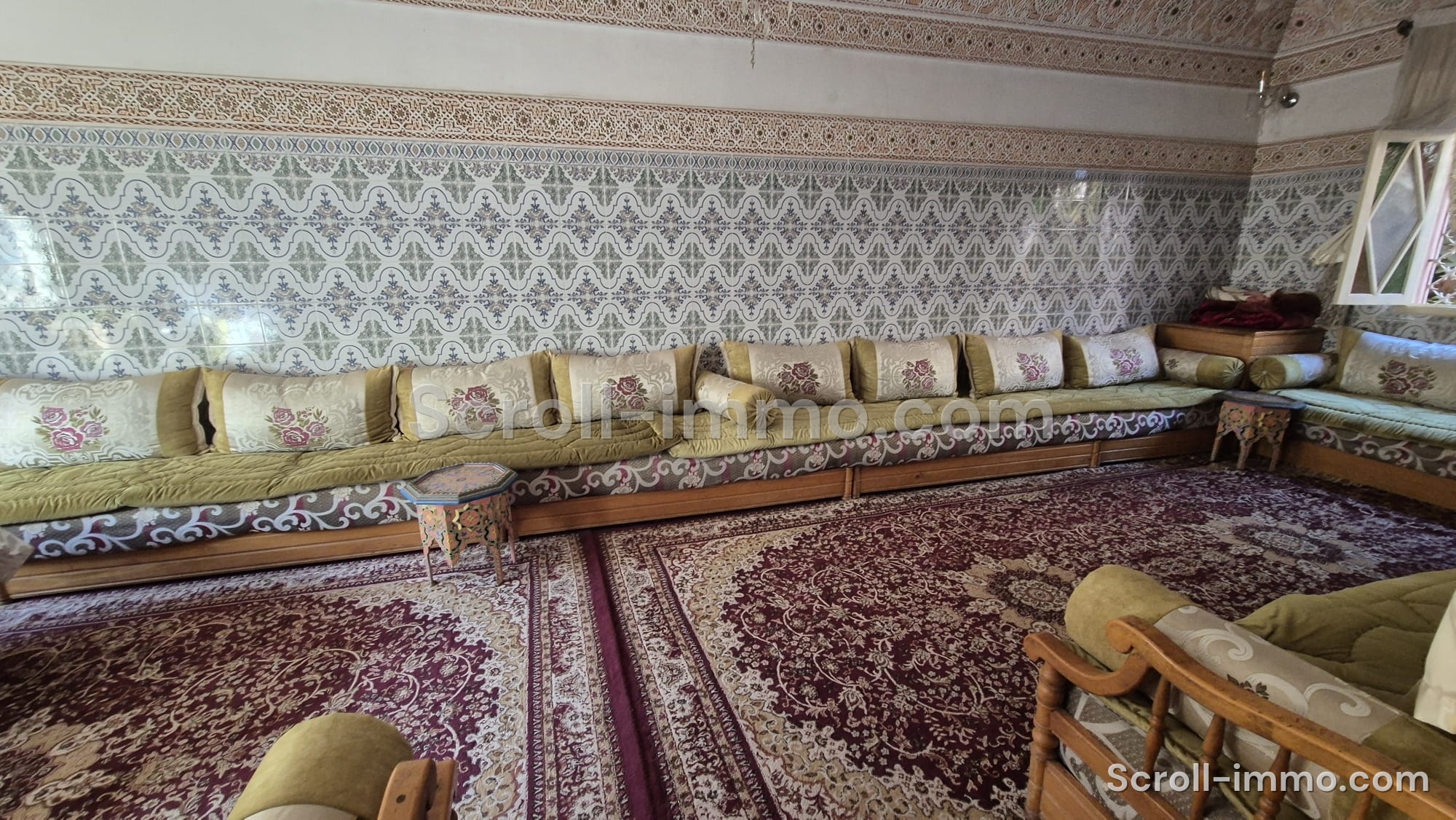 Villa beldi mitoyenne titrée, à rénover, idéal investisseur/ 300m2