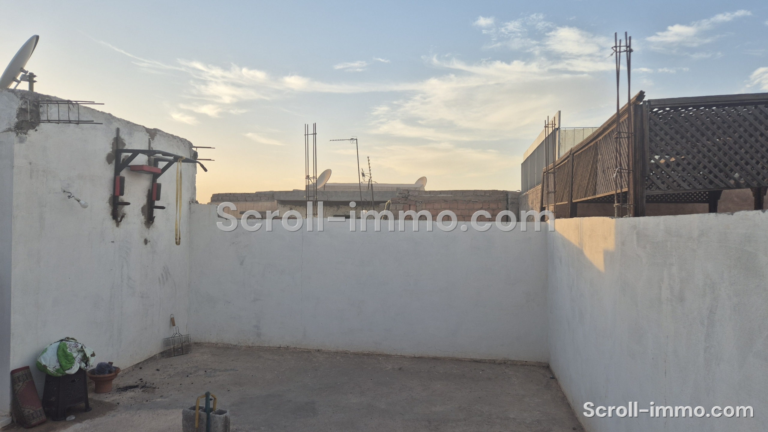 Rare Riad Réquisition 80m2 bab Doukkala