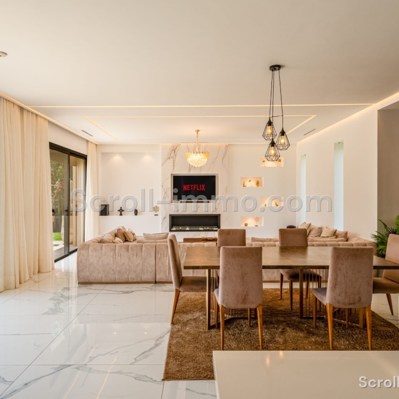 Villa moderne haut standing à louer meublée – Route de l’Ourika, Marrakech