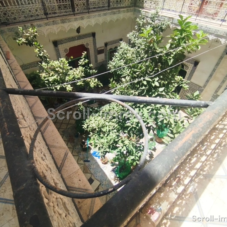 Riad 280m² Titré 8 chambres – Quartier Bahia