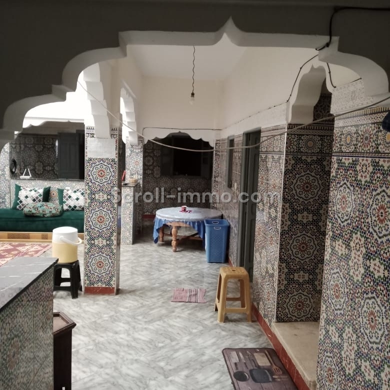 Riad 234m2 Melkia à rénover – Zaouia