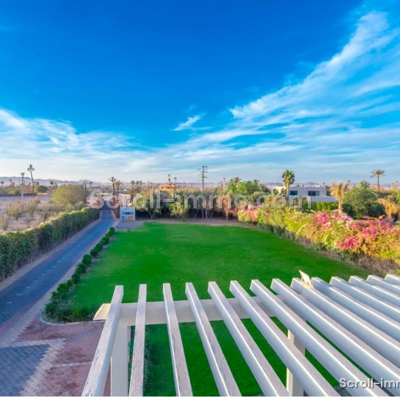 Magnifique Villa Contemporaine à vendre à la Palmeraie (Bab Atlas)– Marrakech Villa